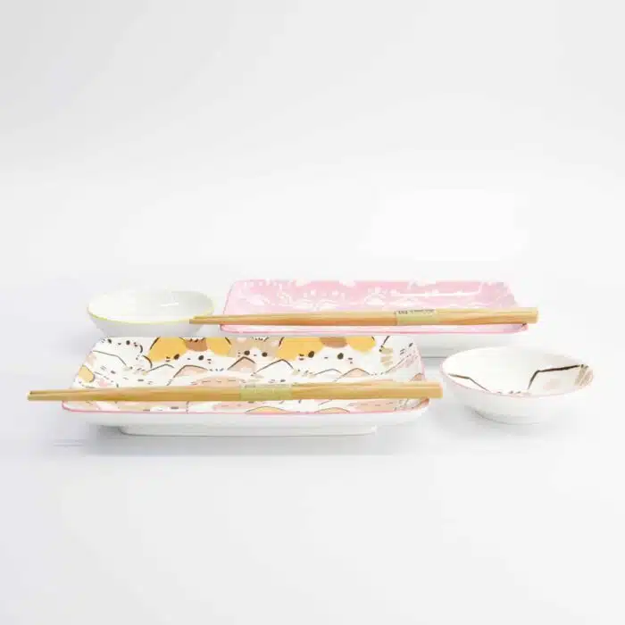 Kawaii - Katze - Sushi Geschenkset – 6 Stück – Bild 5