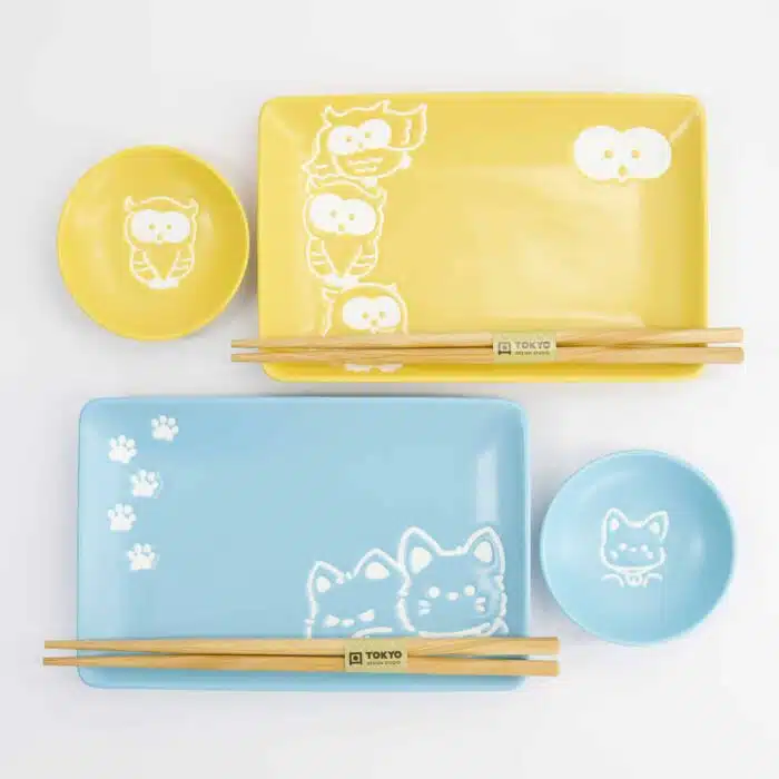 Kawaii - Shiba & Eule - Sushi Geschenkset – 6 Stück – Bild 7