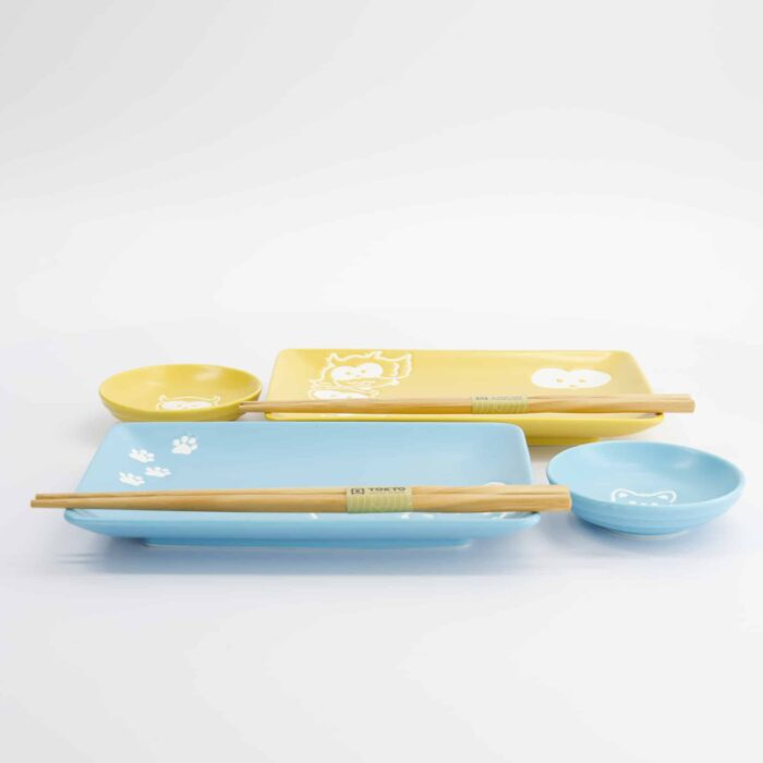 Kawaii - Shiba & Eule - Sushi Geschenkset – 6 Stück – Bild 4