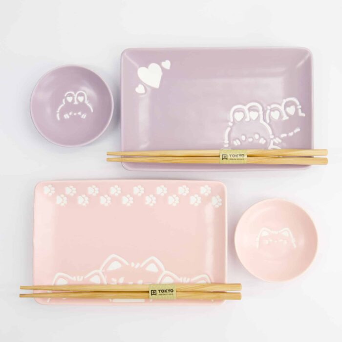 Kawaii - Hase & Katze - Sushi Geschenkset – 6 Stück – Bild 6