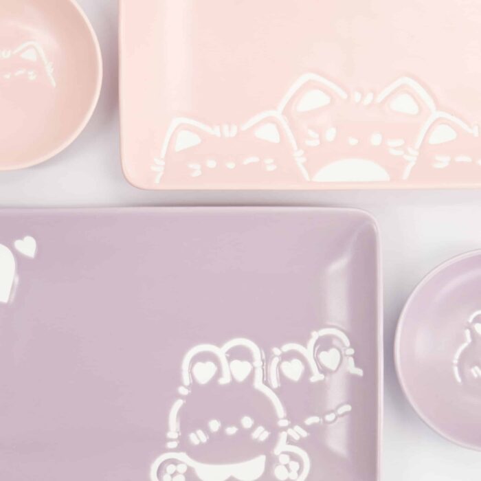 Kawaii - Hase & Katze - Sushi Geschenkset – 6 Stück – Bild 4
