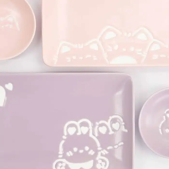 Kawaii - Hase & Katze - Sushi Geschenkset – 6 Stück – Bild 4