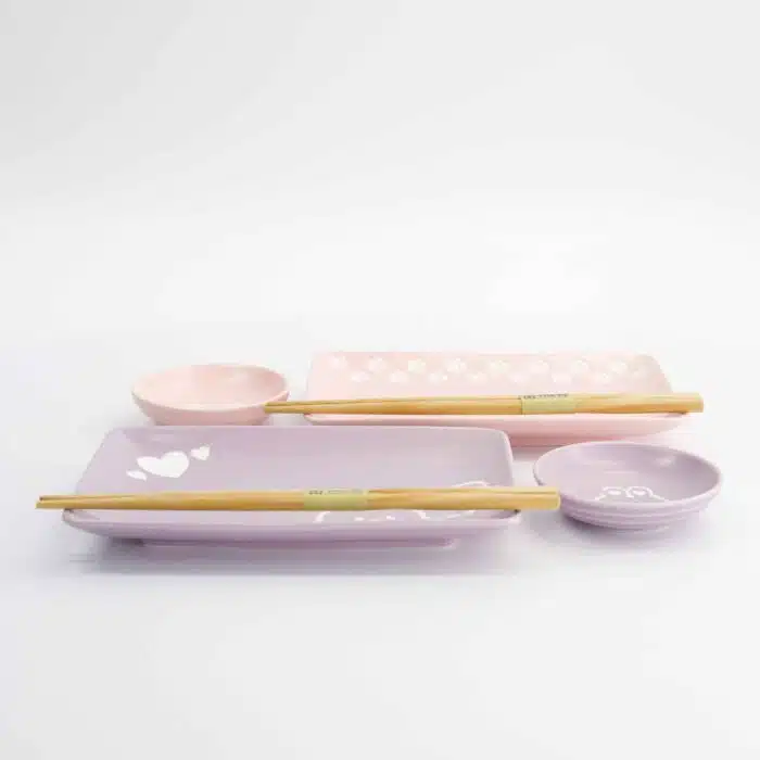 Kawaii - Hase & Katze - Sushi Geschenkset – 6 Stück – Bild 5