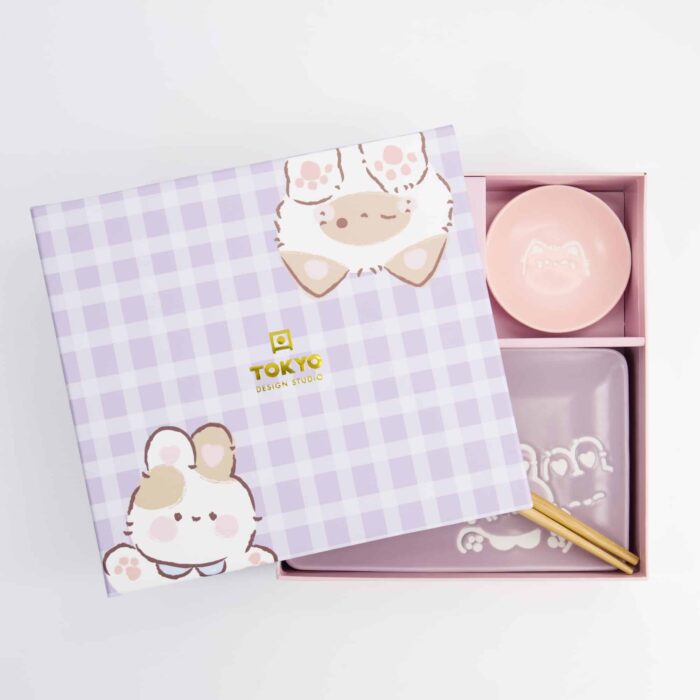 Kawaii - Hase & Katze - Sushi Geschenkset – 6 Stück – Bild 7