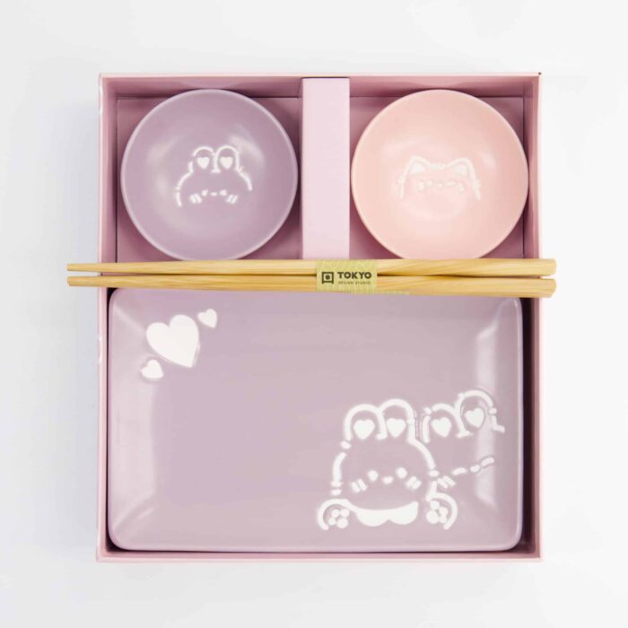 Kawaii - Hase & Katze - Sushi Geschenkset – 6 Stück – Bild 3