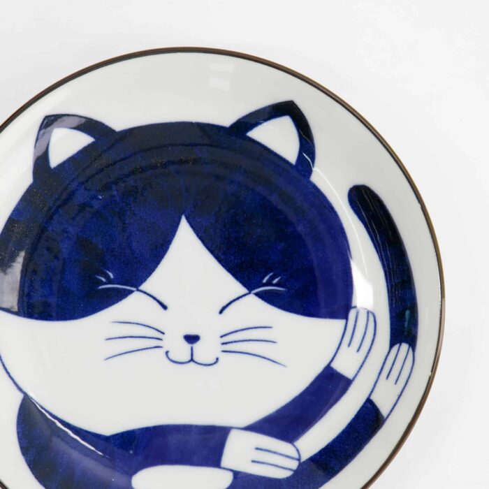 Kawaii - Runder Teller - Katze Neko - 16,7 x 2,8 cm - 500 ml – Bild 4