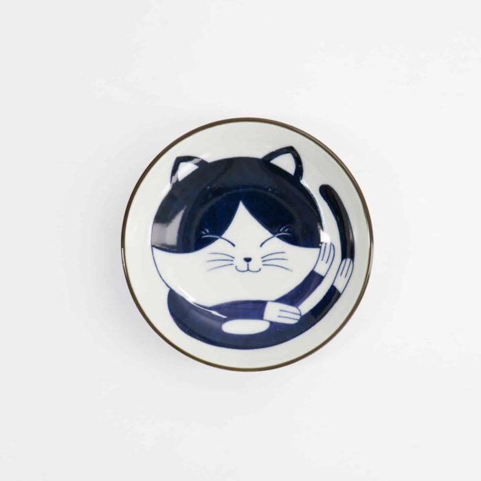 Kawaii - Runde Sauciere - Katze Neko - 10,2 x 2,5 cm - 500 ml