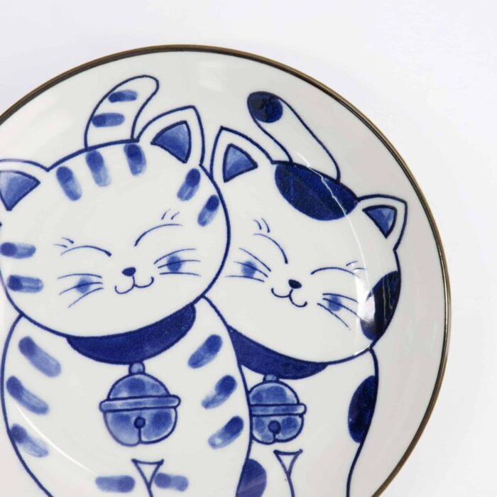 Kawaii - Runder - Teller - Katze - Neko - 16,7 x 2,8 cm – Bild 4