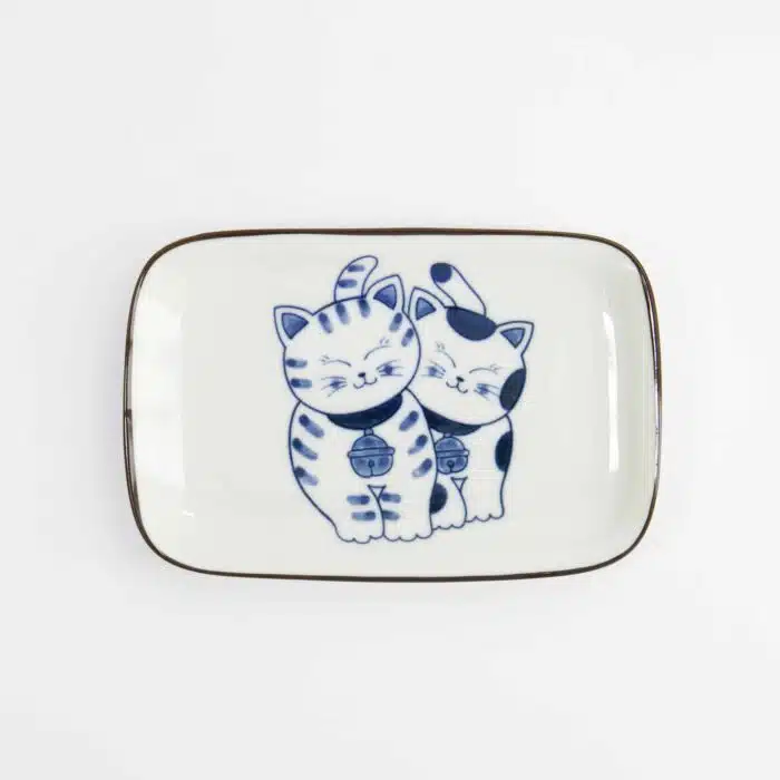 Kawaii - Runder - Teller - Katze - Neko - 16,7 x 2,8 cm – Bild 3