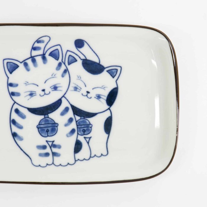 Kawaii - Runder - Teller - Katze - Neko - 16,7 x 2,8 cm – Bild 2