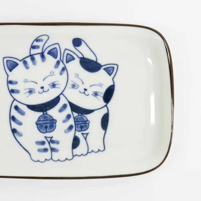 Kawaii - Runder - Teller - Katze - Neko - 16,7 x 2,8 cm – Bild 2