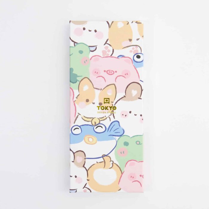 Tokyo Design Studio – Essstäbchen Set – Kawaii Tiere – 2 Paare – Bild 5
