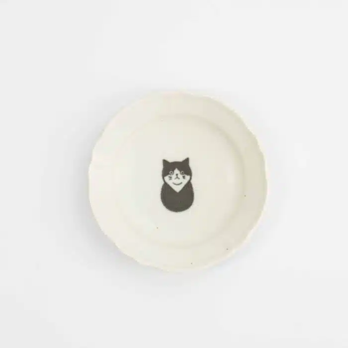 Tokyo Design Studio - Neko Maruke Katze Hachiware - Saucenschälchen - 10.2x2.3cm – Bild 2