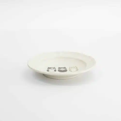 Tokyo Design Studio - Neko Maruke Katten Bordje - Saus Schaaltje - 14x2.5cm