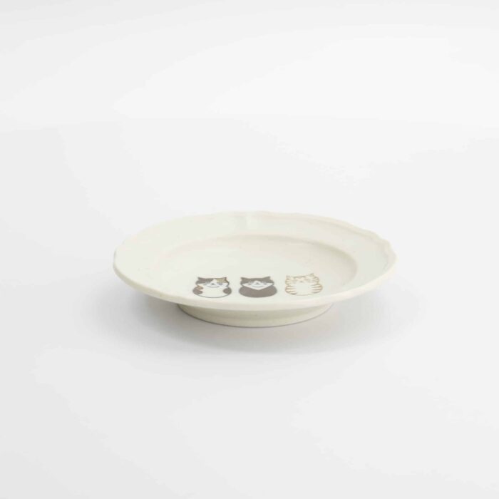 Tokyo Design Studio - Neko Maruke Katten Bordje - Saus Schaaltje - 14x2.5cm