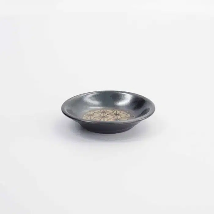 Tokyo Design Studio – Saus Schaaltje Asanoha – Zwart – 7,8x1,8cm