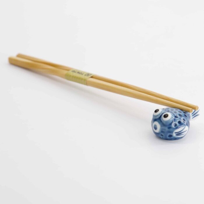 Tokyo Design Studio – Essstäbchenhalter – Kugelfisch – Blau – Bild 2