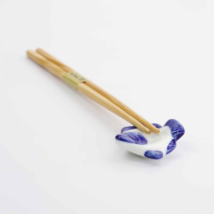 Tokyo Design Studio - Essstäbchenhalter - Fisch - Blau/Weiß – Bild 4