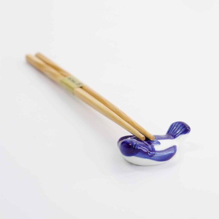 Tokyo Design Studio - Essstäbchenhalter - Fisch - Blau/Weiß – Bild 4