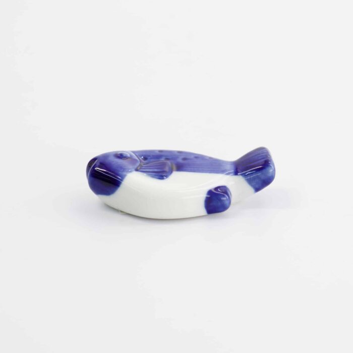 Tokyo Design Studio - Essstäbchenhalter - Fisch - Blau/Weiß – Bild 3