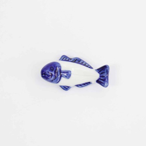 Tokyo Design Studio - Chopstick Houder - Vis - Blauw/Wit