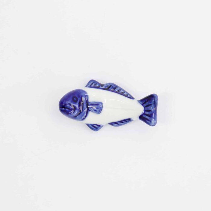 Tokyo Design Studio - Chopstick Houder - Vis - Blauw/Wit
