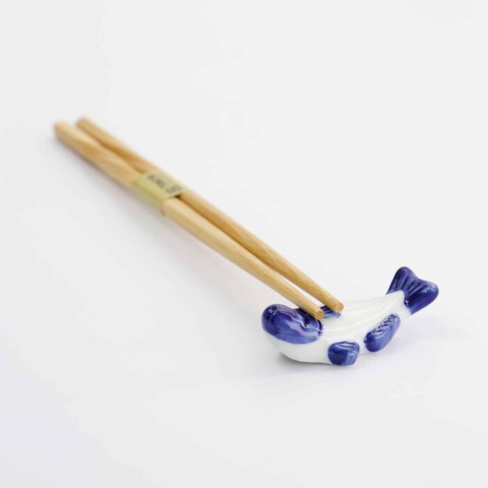 Tokyo Design Studio - Essstäbchenhalter - Fisch - Blau/Weiß – Bild 4