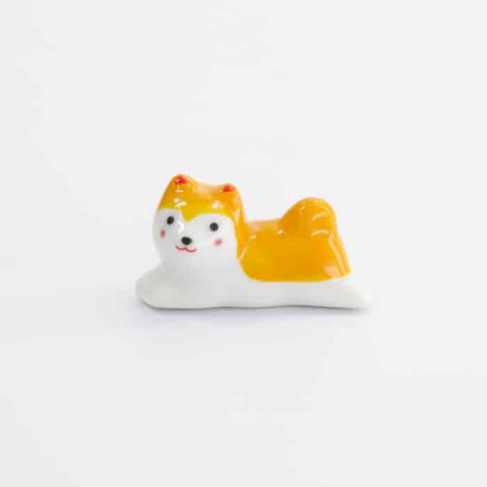 Tokyo Design Studio – Essstäbchenhalter – Shiba – Gelb – Bild 2