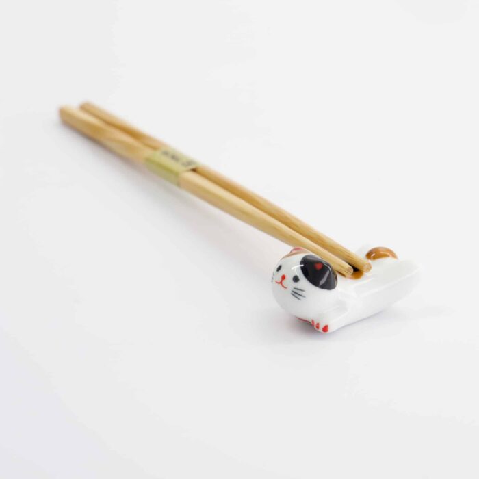 Tokyo Design Studio – Essstäbchenhalter – Katze – Braun – Bild 4