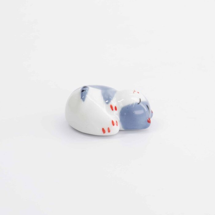 Tokyo Design Studio – Essstäbchen-Ablage – Katze – Grau – Bild 3