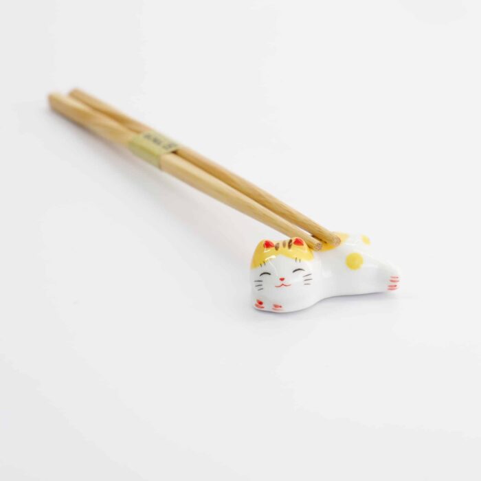 Tokyo Design Studio – Essstäbchenhalter – Katze – Braun – Bild 4