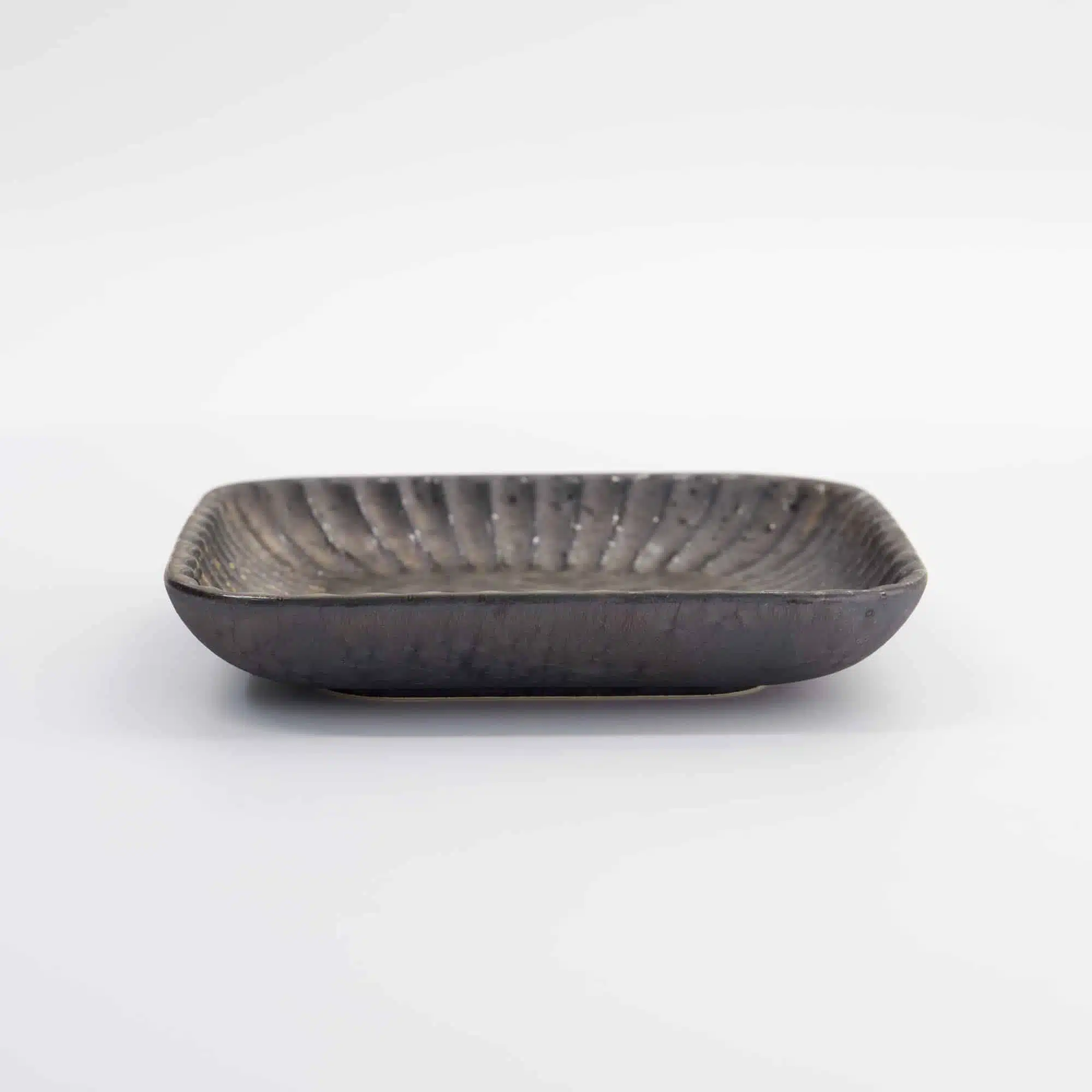 Tokyo Design Studio - Mino Craft - Quadratischer Teller - 16x16x2.5cm - Grau – Bild 3