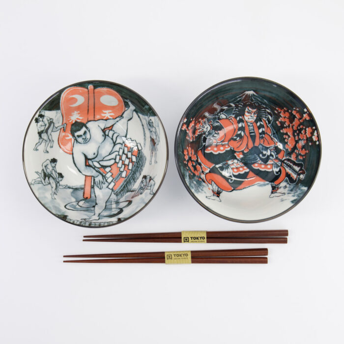 Tokyo Design Studio - Asakusa - Nudelschalen Set - 2 Personen - 14.8x7cm - 550ml – Bild 5