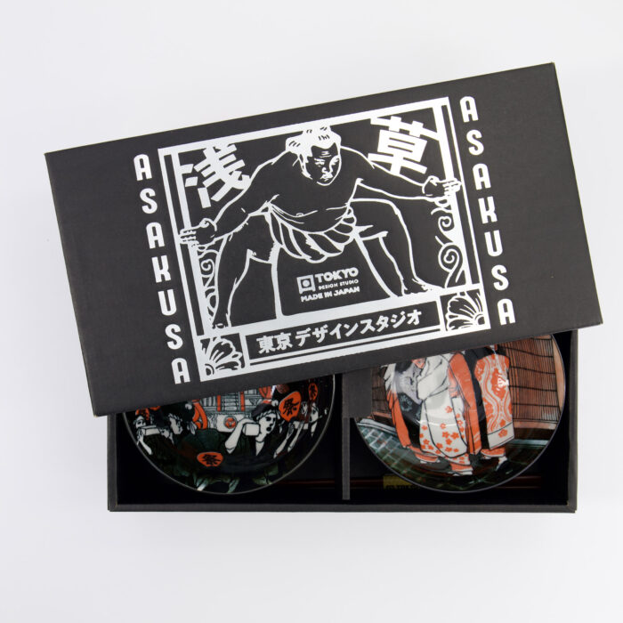 Tokyo Design Studio - Asakusa - Nudelschalen Set C (Matsuri/Geisha) - 2 Personen - 14.8x7cm - 550ml – Bild 5