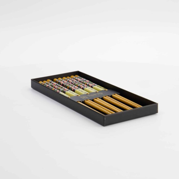 Tokyo Design Studio – Essstäbchen Geschenkset – 5 Paare – Blumenmotiv – Bild 5