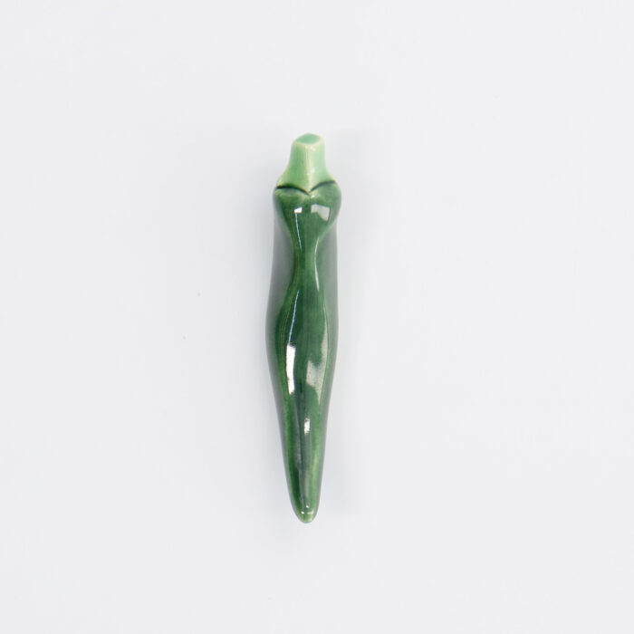 Tokyo Design Studio - Kawaii - Essstäbchenhalter - Grüne Paprika - 6.2x1.7x2.9cm – Bild 2