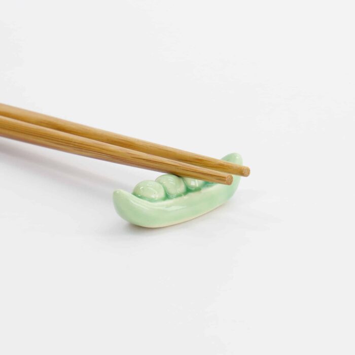 Tokyo Design Studio - Kawaii - Essstäbchenhalter - Zuckerschote - 5,2x1,7x1,6cm – Bild 3