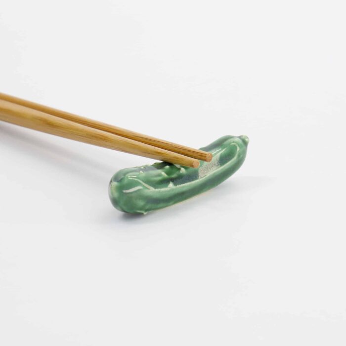 Tokyo Design Studio - Kawaii - Essstäbchenhalter - Gurke - 6,4x1,6x1,8cm – Bild 3