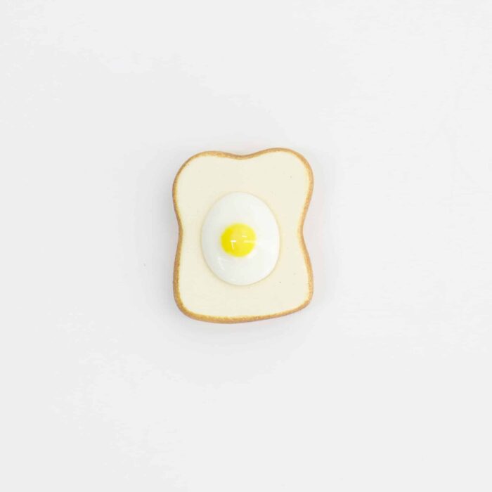 Tokyo Design Studio - Kawaii - Essstäbchenhalter - Toast - 3.1x3.9x1.5cm – Bild 2