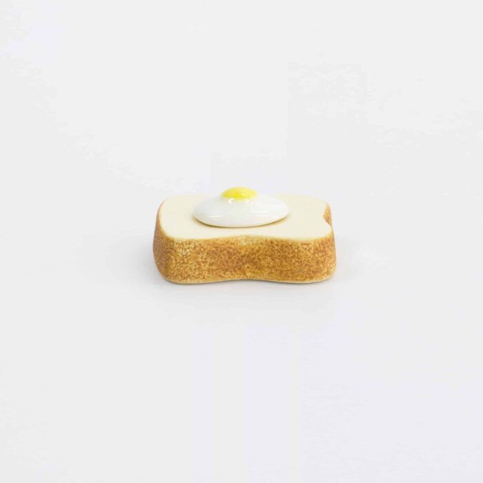 Tokyo Design Studio - Kawaii - Essstäbchenhalter - Toast - 3.1x3.9x1.5cm – Bild 4