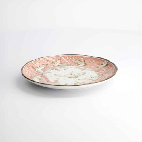 Tokyo Design Studio - Kraanvogel Bord - Roze - 16,5x2cm