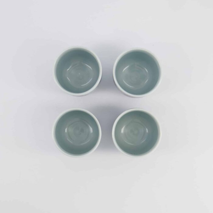 Tokyo Design Studio - Tassen Geschenkset - 4er-Set - Blau/Weiß - 160ml - 6.5x7.5cm – Bild 6