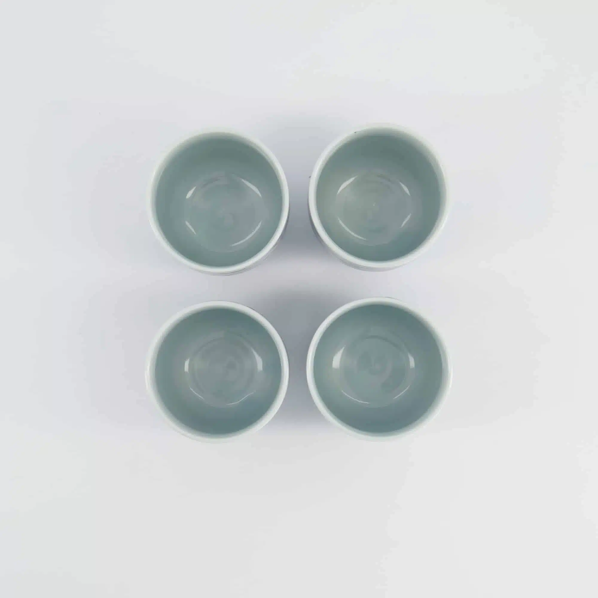 Tokyo Design Studio - Tassen Geschenkset - 4er-Set - Blau/Weiß - 160ml - 6.5x7.5cm – Bild 3