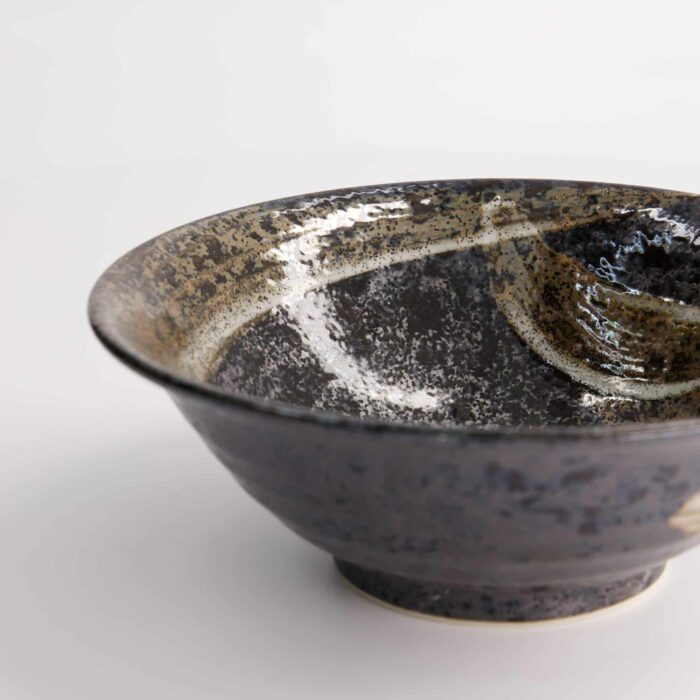 Tokyo Design Studio - Arahake - Schüssel - Schwarz/Braun - 21.7x7.8cm - 1100ml – Bild 4