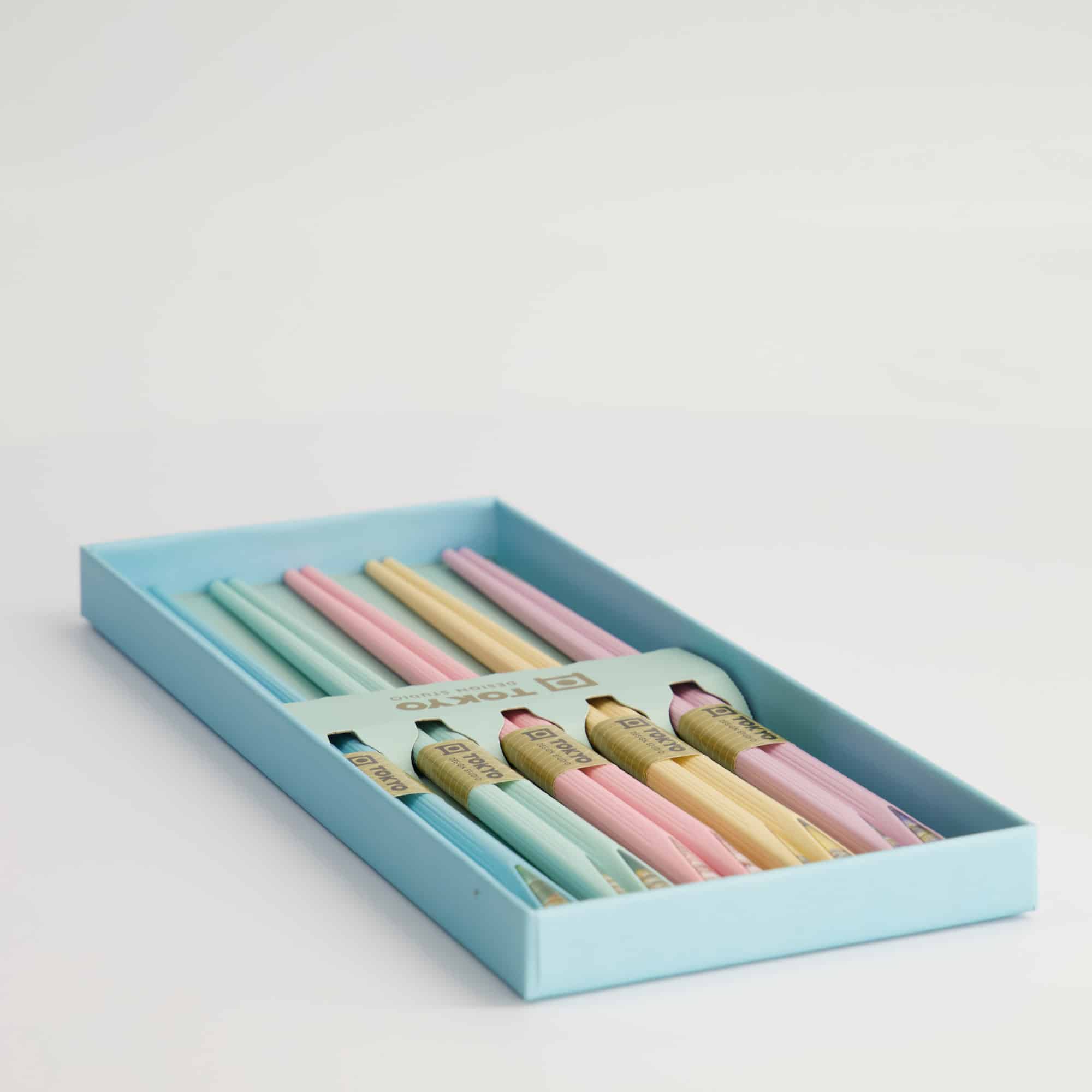 Tokyo Design Studio – Coffret de baguettes - Set de cinq - Temple Spring – Bild 5