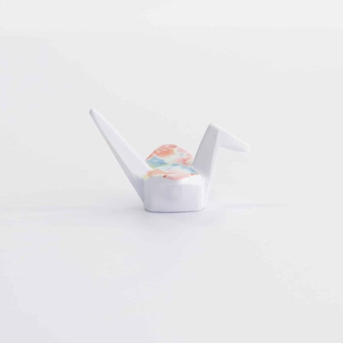 Tokyo Design Studio – Stäbchenablage - Kranich Pink - 5,7x5x3cm – Bild 3
