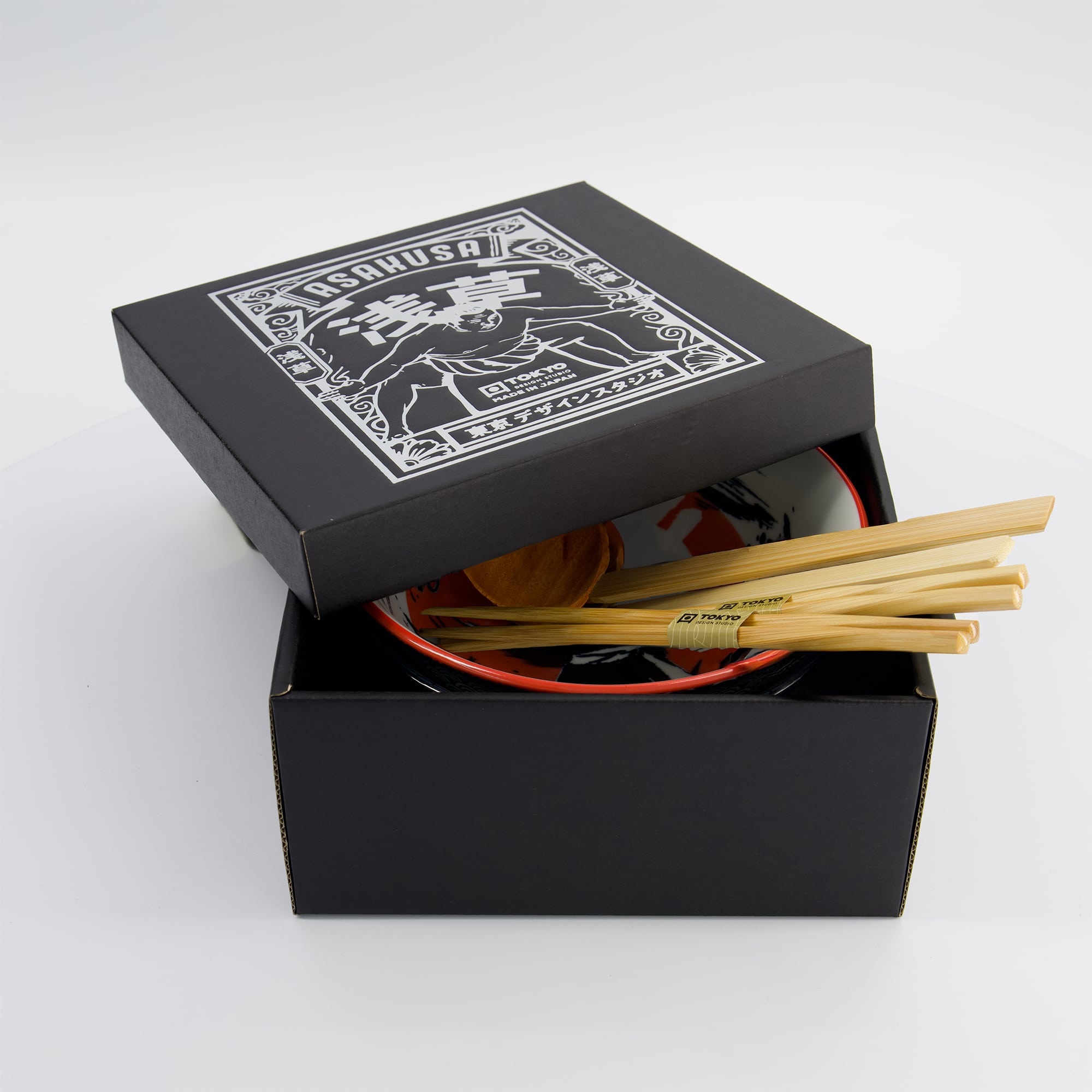 Tokyo Design Studio - Asakusa - 6-teiliges Ramen Geschenkset - 20.5x8cm - 1250ml – Bild 2