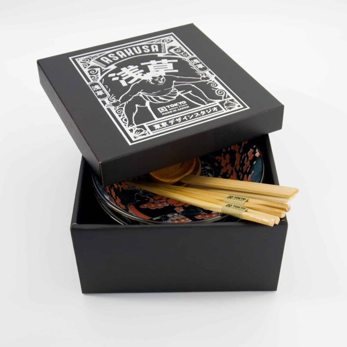 Tokyo Design Studio - Asakusa - Ramen Schüssel Geschenkset - 6-teilig - 20.5x8cm - 1250ml - Variante 2 – Bild 2