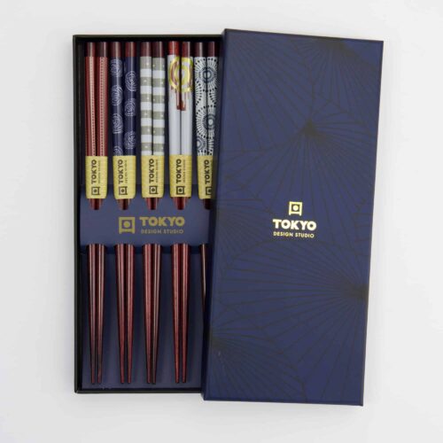 Tokyo Design Studio – Chopsticks Giftset - Set van vijf - Umbrella