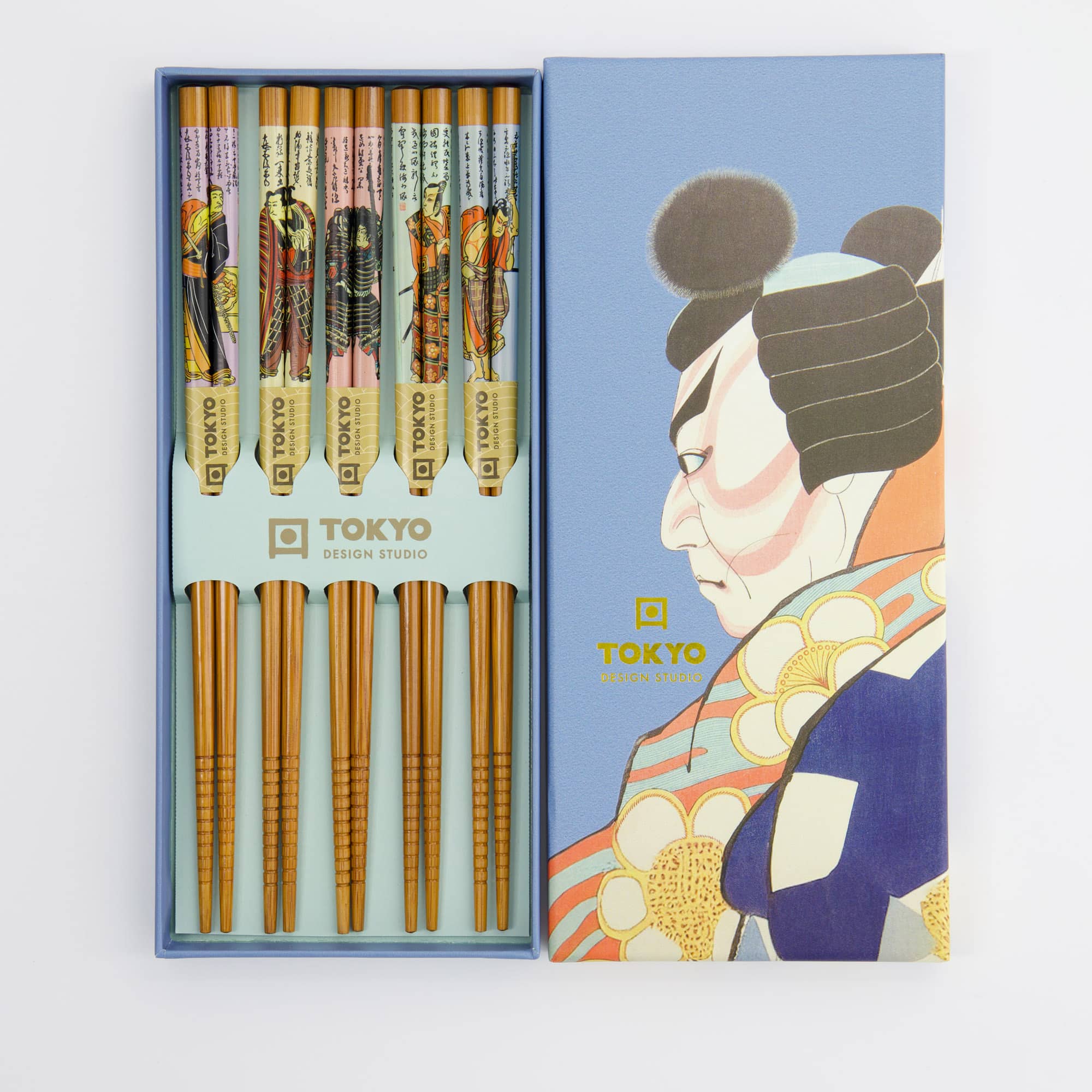 Tokyo Design Studio – Eetstokjes Giftset – Set van vijf – Sumo – Bild 2